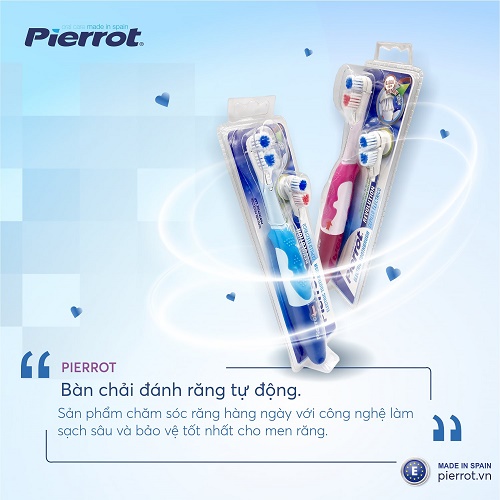 Có nên sử dụng bàn chải tự động Pierrot 1