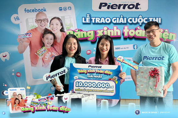 Pierrot tổ chức trao giải cuộc thi Răng xinh toàn diện 6